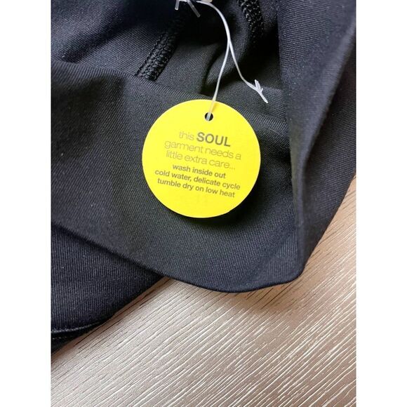 Lululemon x SoulCycle Logo Black Leggings Size 2 New Women's Activewear - Picture 4 of 7